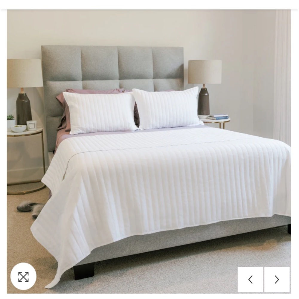 Elegant White Comforter Set
